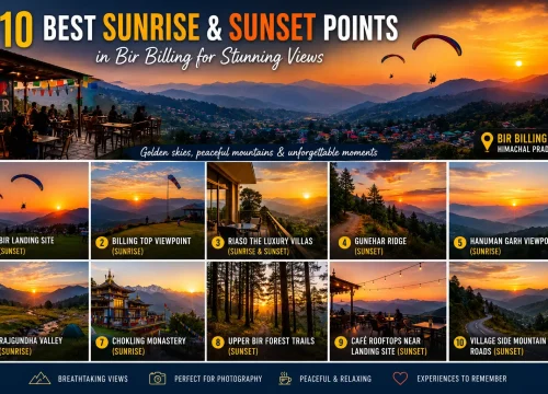 10 Best Sunrise & Sunset Points in Bir Billing for Stunning Views (2026 Guide)
